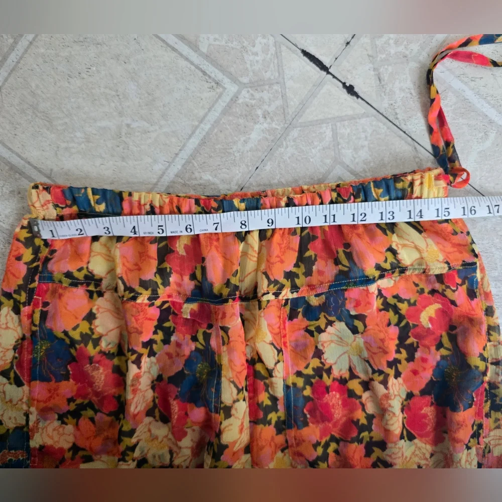 Free People Misty Printed Bubble Pant - Picture 9 of 10